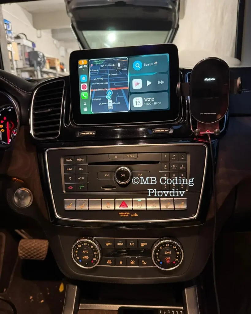 gle 350 cdi coupe aktivaciq ekstri carplay android auto