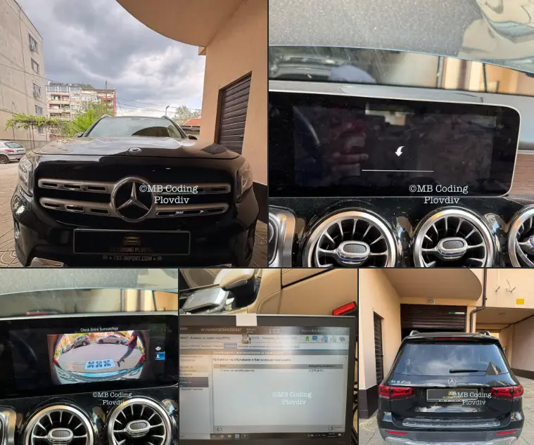glb250 mercedes update kodirane