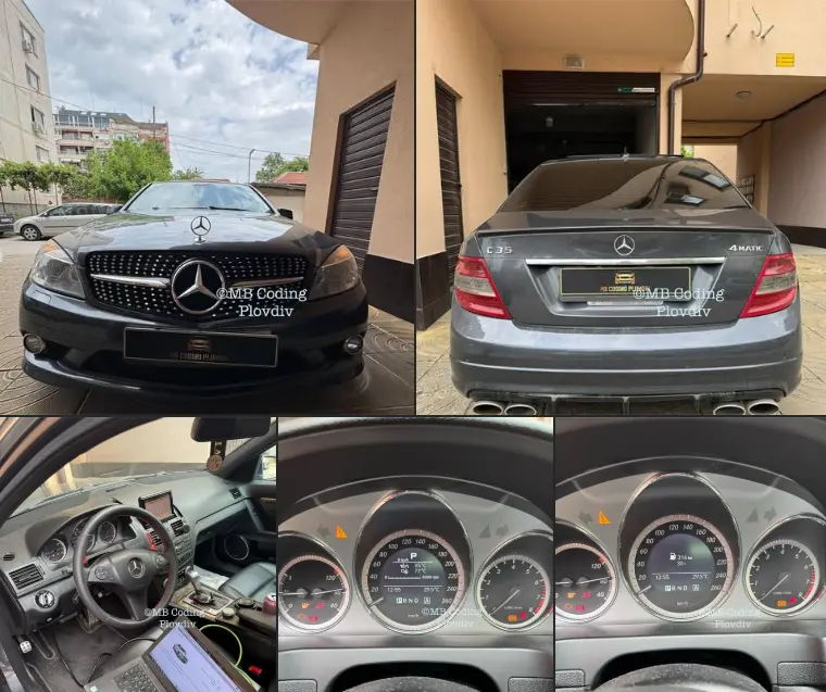 mercedes c350 amg kodirane ekstri