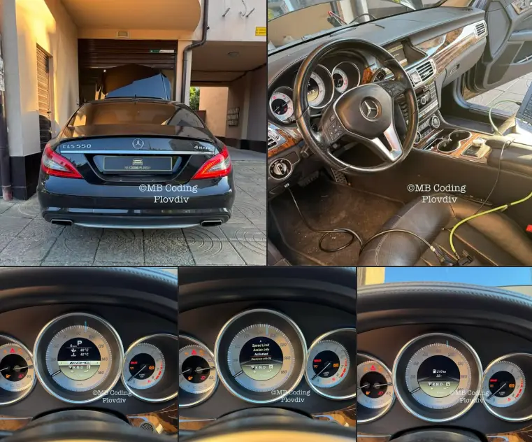 pulna konversiq full conversion mercedes cls w218 usa to eu