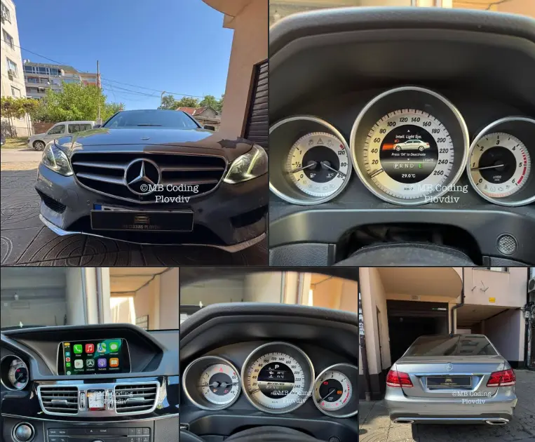 mercedes e250 cdi w212 facelift carplay androidauto