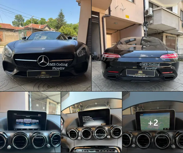 mercedes amg gts s kodirane aktivaciq ekstri