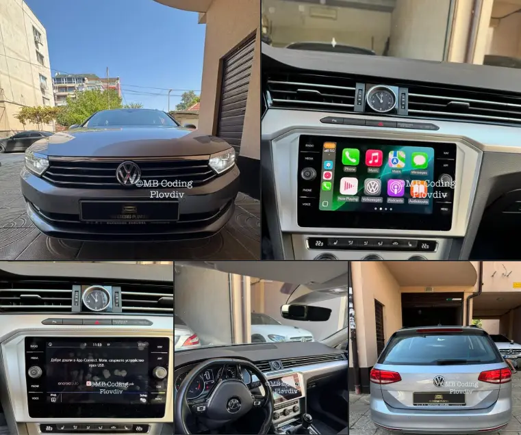 passat b8 carplay android auto