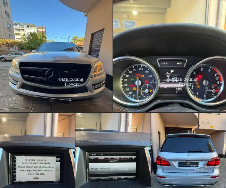 mercedes gl450 aktivirane amg menu konversiq conversion