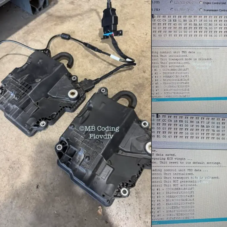 Mercedes ISM/DSM модули