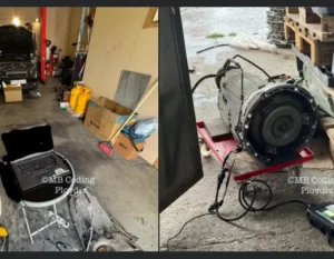 клониране платка скоростна кутия без демонтаж Mercedes 7g+ TCU