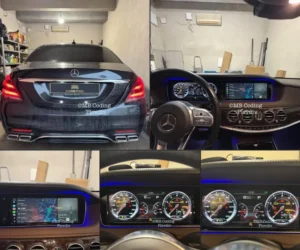 Монтаж на Carplay/Android модул, ъпдейт табло и активация AMG меню на Mercedes S350cdi w222