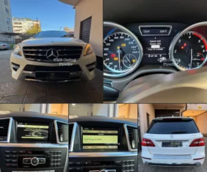 Снимка на ML350cdi w166 по време на извършване на услуги за кодиране, активация на екстри и други